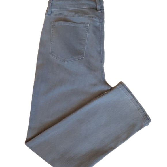 Talbots Flawless - Dark grey high waist straight legs jeans - Size: 12P - Picture 2 of 10